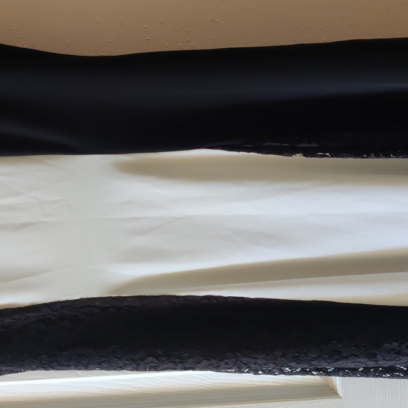 Carolina Herrera Color Block Asymmetric Black White Lace Gown Dress 12 - Picture 6 of 17